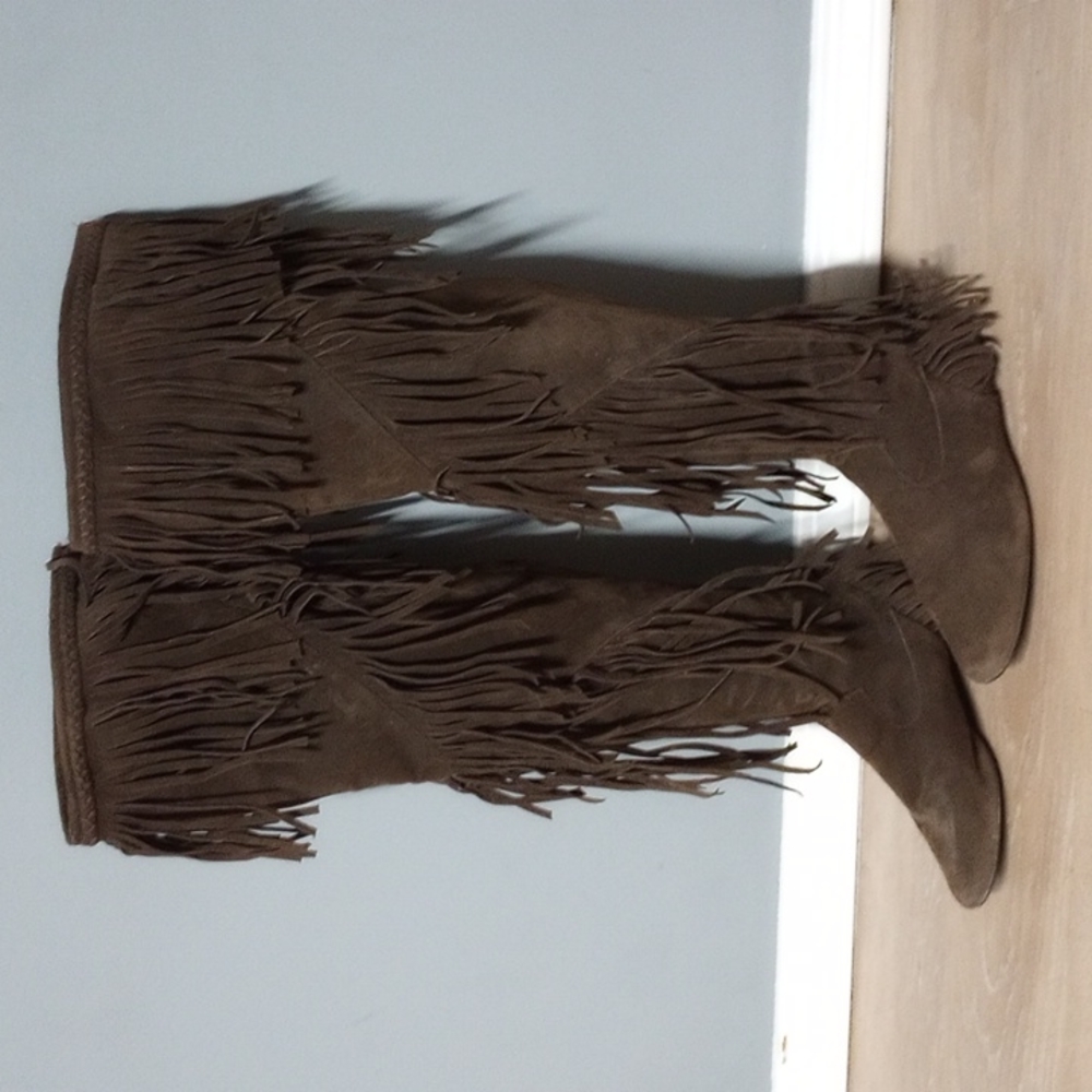 !So What!! Over the Knee Suede boots *Vintage* size 9